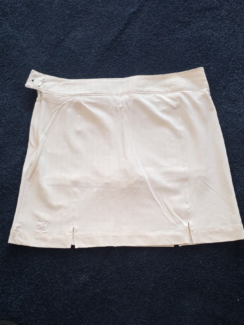 Under Armour White Athletic Skirt with Logo